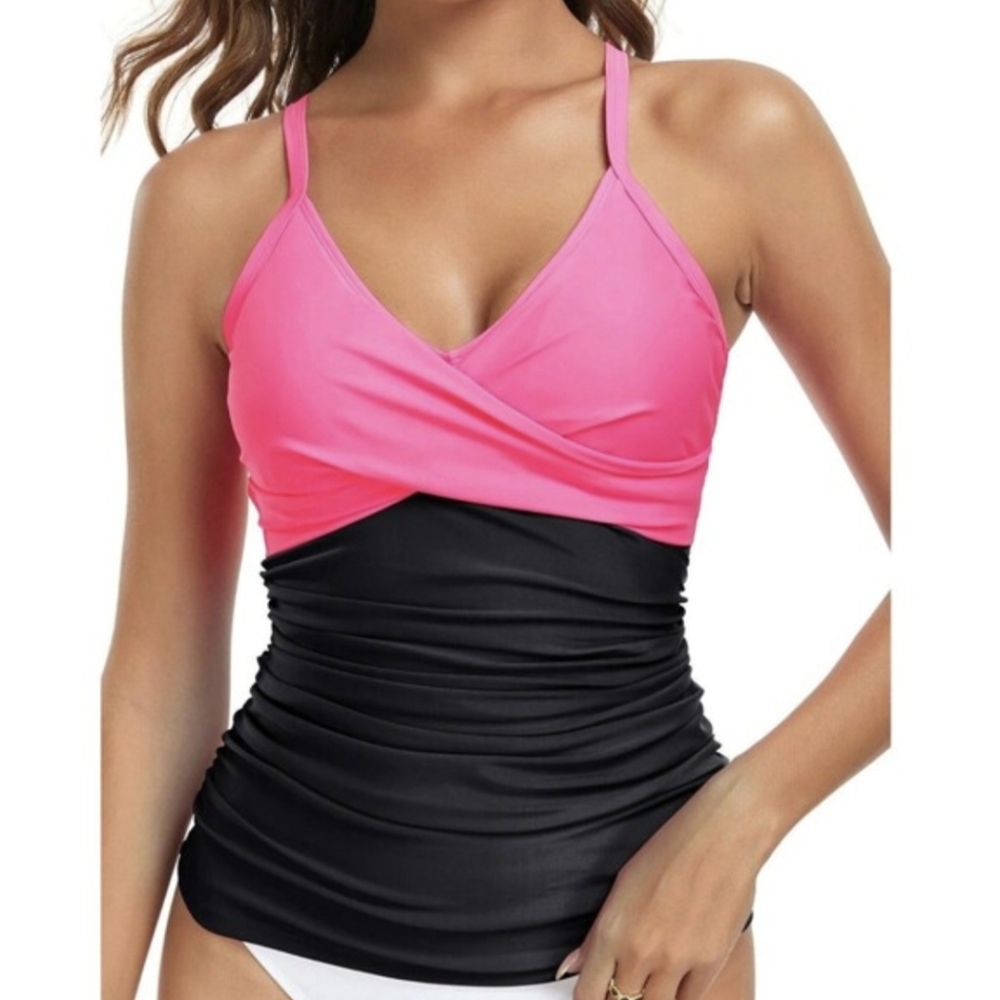 RELLECIGA | tummy control tankini top